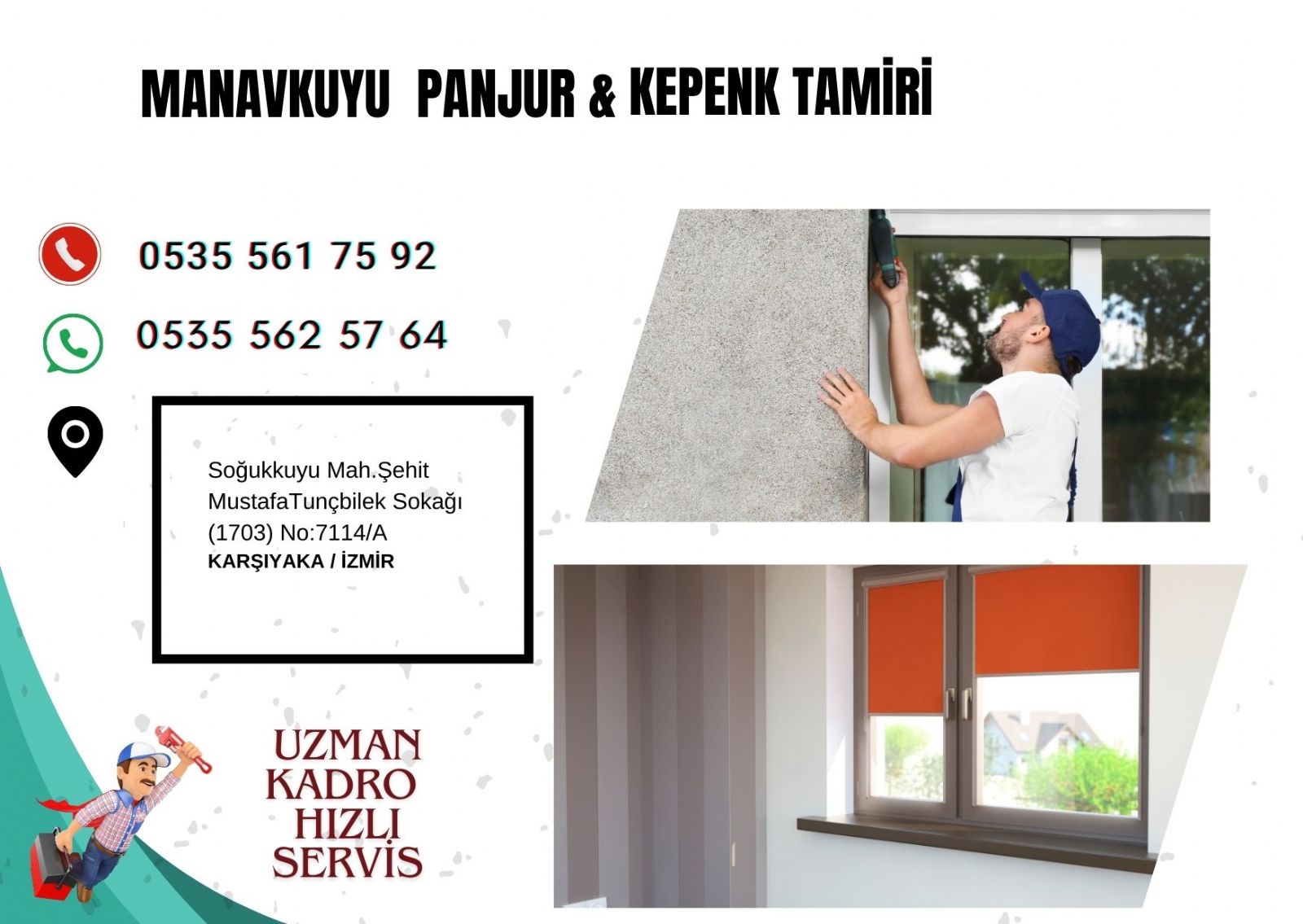 Manavkuyu Panjur Kepenk Tamiri